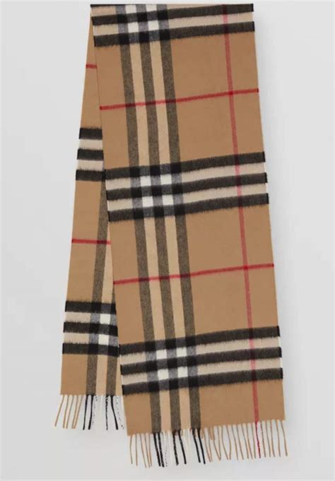scarves that look like burberry